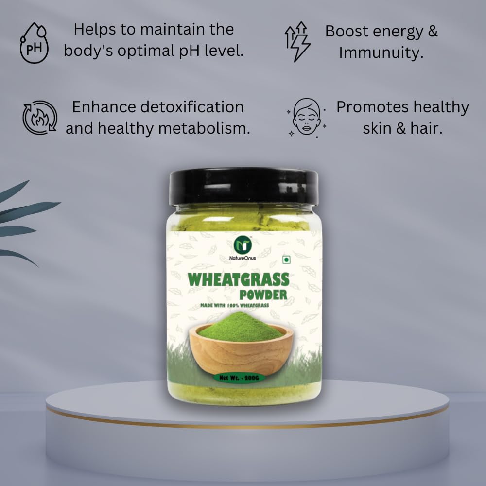 NatureOnus Wheatgrass Powder 100gms