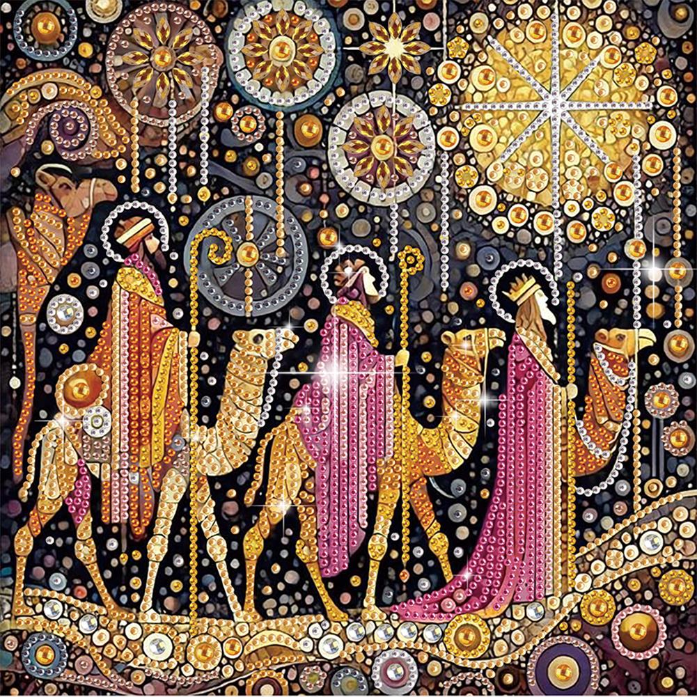 

5D DIY Partial Special Shaped Drill Diamond Painting Kit Pilgrimage Decoration