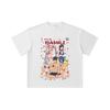 260 GSM Double Yarn 32 Count 100% Cotton Mashle V5 Waifu Print Unisex Heavy Cotton T Shirt