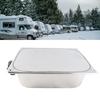 KIMISS 7L Stainless Steel Fuel Tank, Diesel/Gasoline Compatible, for Webasto Parking Heaters, Portable, Durable, Leak-Proof