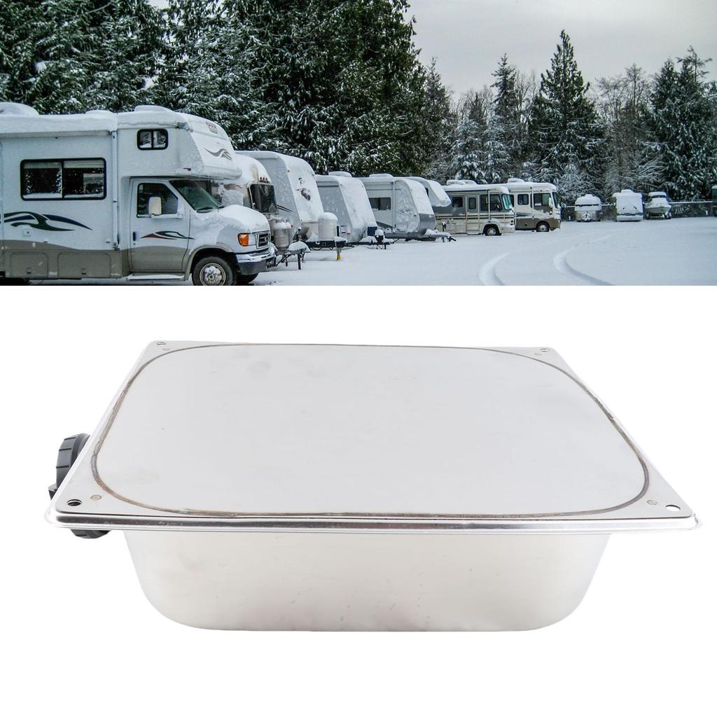 KIMISS 7L Stainless Steel Fuel Tank, Diesel/Gasoline Compatible, for Webasto Parking Heaters, Portable, Durable, Leak-Proof