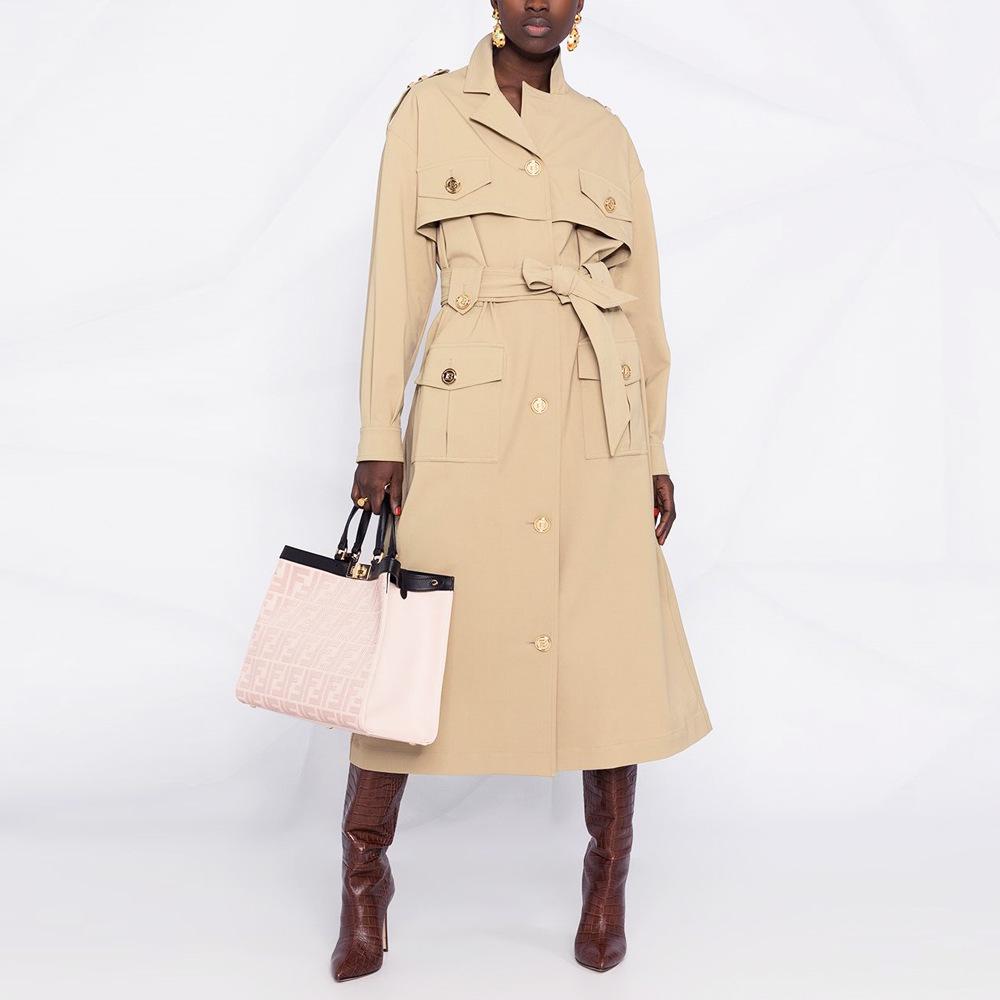2025 Korean Style High-End Versatile Women's Trench Coat