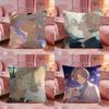 Natsumes Book Of FFriendss Cushion Cover Premium Comfort Reversible Pillow Cove Two In One Design For Any Room  Car Interior