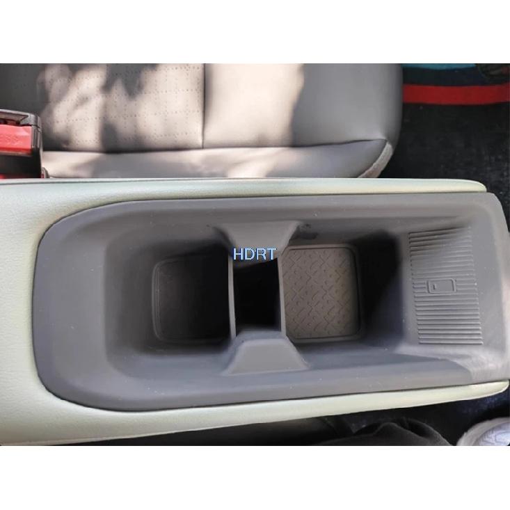 Car Styling Central Console Armrest Storage Box Organizer Water Cup Holder Pad Cover Accessories For Chevrolet Spark EUV 2024 +