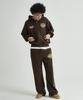 Cherry Punches Motor Company Zip-Up Hoodie (Brown)