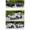Simulation 1/32 Mitsubishi Pajero Automobile Model Alloy Die Cast Body Strong and Durable Children's Toy Car Model with Sound and Light