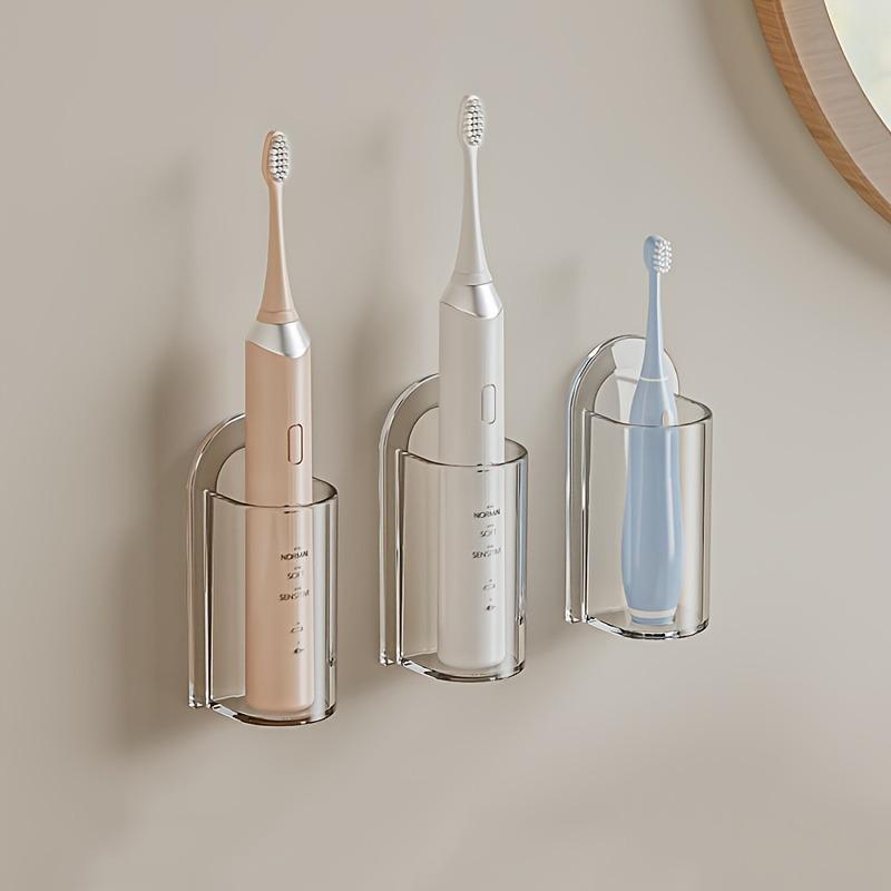 2PCS Electric Toothbrush Holder Wall Mounted Toothbrush Storage Rack for Electric Toothbrush Bathroom Accessories