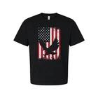 Unisex American Flag Dove Graphic T Shirt 2XL