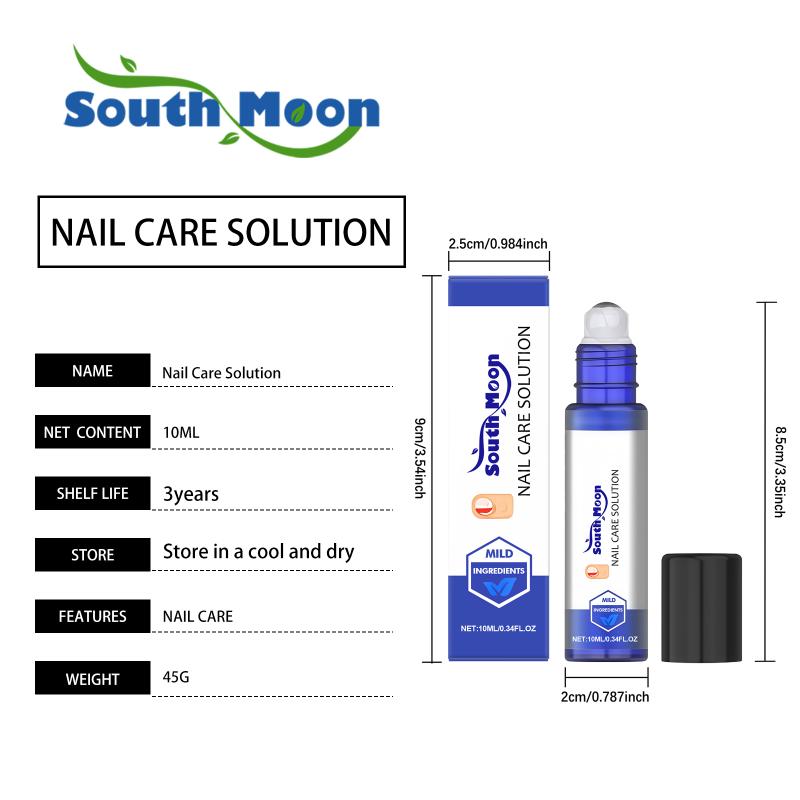 Nail Soothing Solution Nourishes and Repairs Damaged Fingernails Improves Texture Restores Shine for All Day Use
