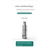 Titaniumlegering Auto Anti-Verloren Sleutelhanger Universele Verbinding Sleutelhanger Ring Ketting Draagbare Drukknoop Man Taille Gemonteerd EDC Accessoires