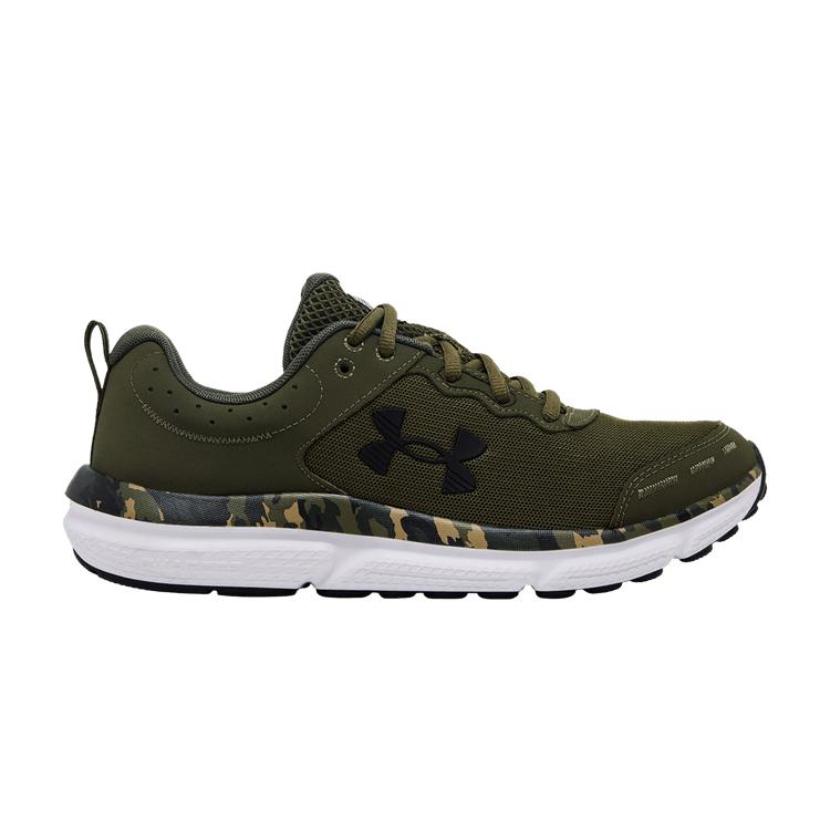 Under Armour Charged Assert 10 Marine OD Green Camo 40