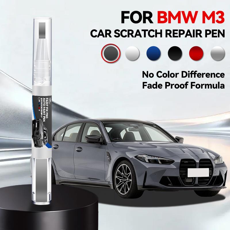 Paint Repair Pen Touch Up Scratch Remover DIY Auto Accessories Black White Red Grey Orange Blue For BMW M3