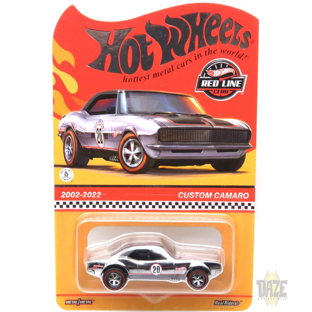 

MATTEL HotWheels RLC ЭКСКЛЮЗИВНЫЙ КАСТОМНЫЙ CAMARO Mattel Hot Wheels Scale Red Line Club Эксклюзивный КАСТОМНЫЙ Camaro 164 - 164 - [Предмет]