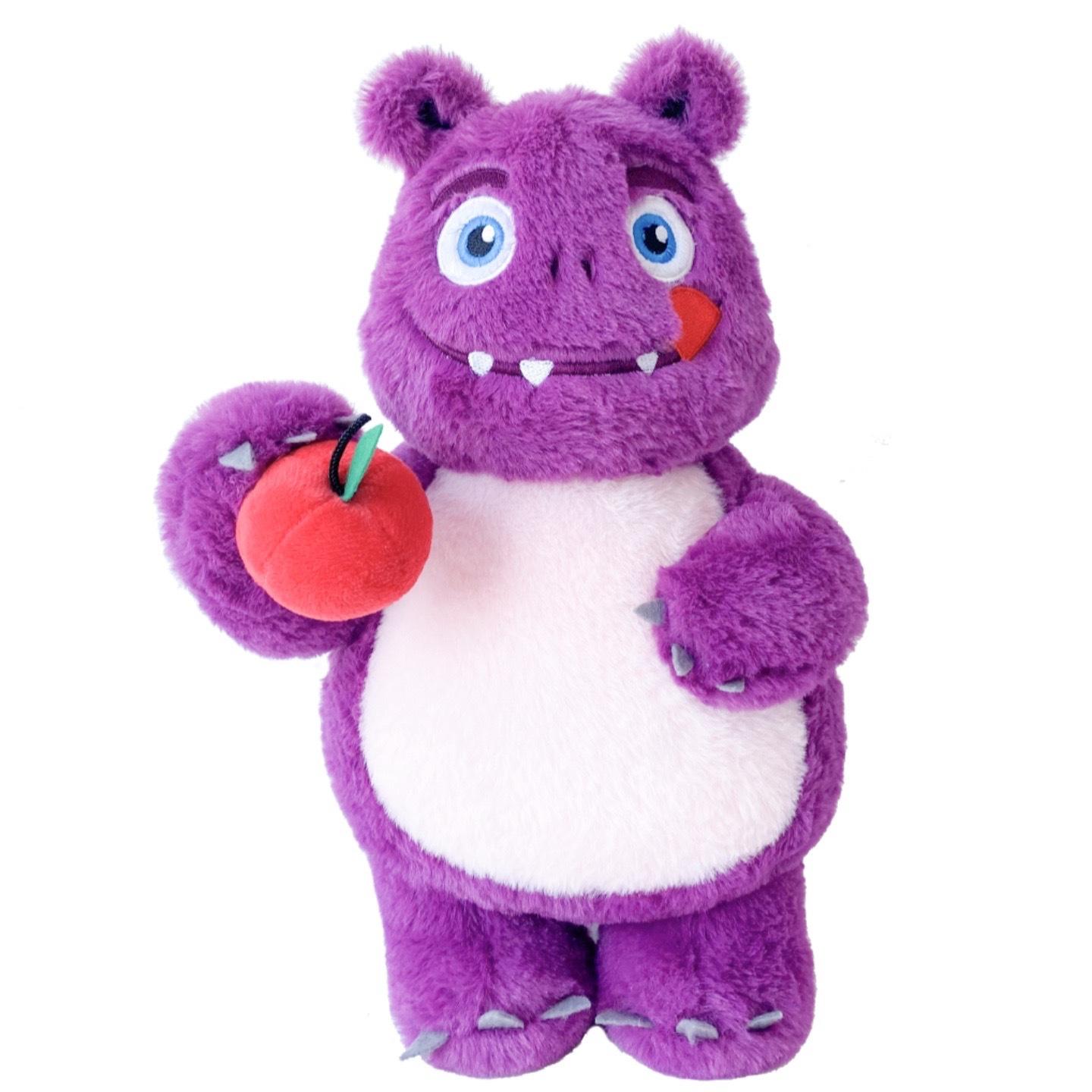 Милая плюшевая кукла-монстр с фиолетовым ртом 32cm — фото 3
