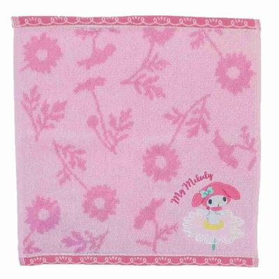 Marushin Mini Towel Hand Towel Handkerchief My Melody Bloom Melody Cotton Antibacterial Odor Resistant Present Birthday Gift 3725002900 100%