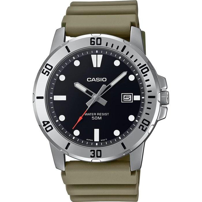 Casio Standard Analog Quartz Men s Watch MTP-VD01-3EV Military Olive