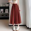 Ice Silk Fashionable Dress Pants for Women Summer New High Waisted Loose Casual Wide Leg Cropped Pants