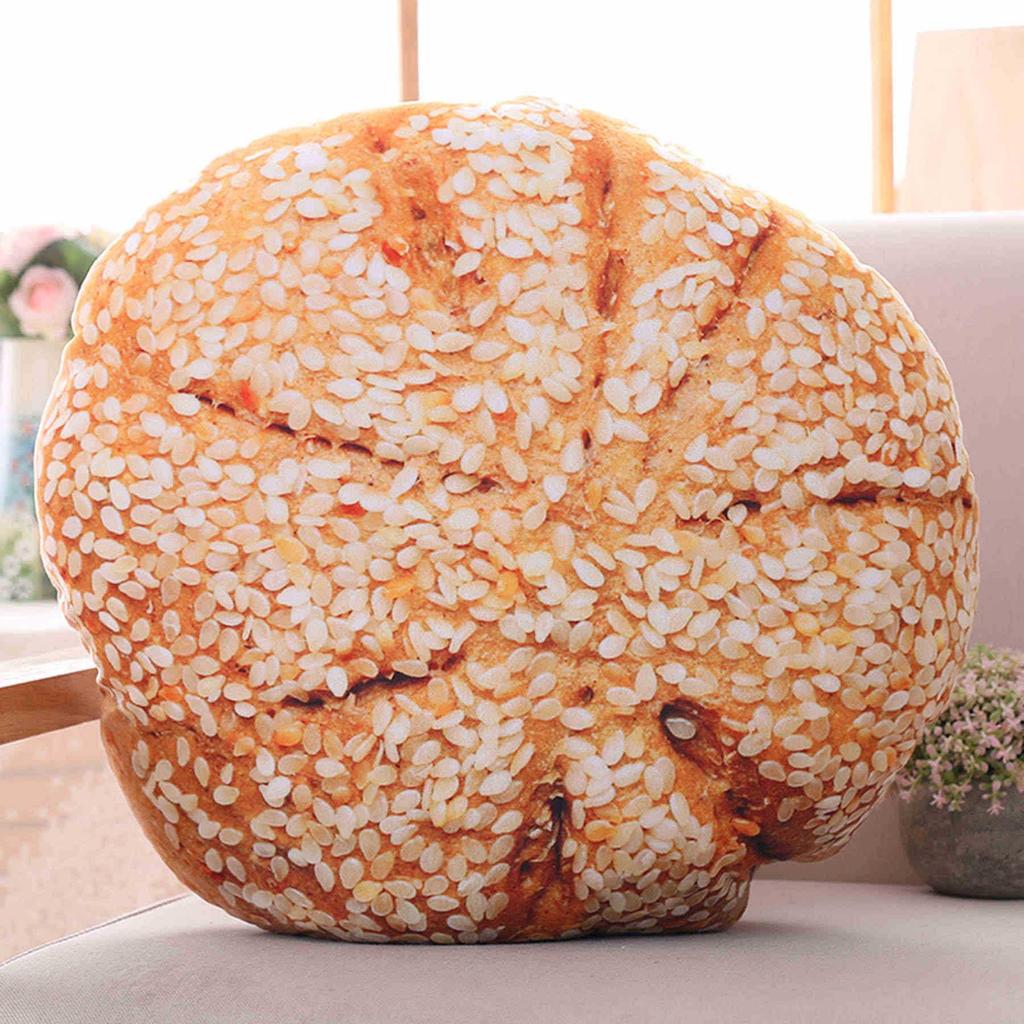 3D Simulation Snack Butter Bread Cushion Pillow for Kids' Birthday Gift