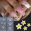 Mini Flower Rose Shape Silicone Nail Mold Nail Stamping Decorations Nails DIY Design Stereoscopic Manicure Art Tool