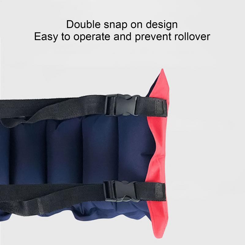 Centură Gonflabilă de Plutație pentru Înot Reglabilă Centură de Plutație pentru Înot Boi Centuri de Talie pentru Ajutor de Antrenament la Înot