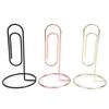 3PCS Metal Memo Clip Holder Table Number Name Card Holder Office Desk Organizer