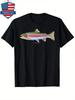 Men'S Y2K Anime Horror Dark Humor Band Theme T-Shirt, 100% Polyester Crew Neck,