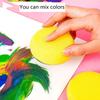 5/10/15 PCS Sponge for Coloring Round Sponge Watercolour Sponge Painting To Paint Crafts Sponges Crafts HHHM01