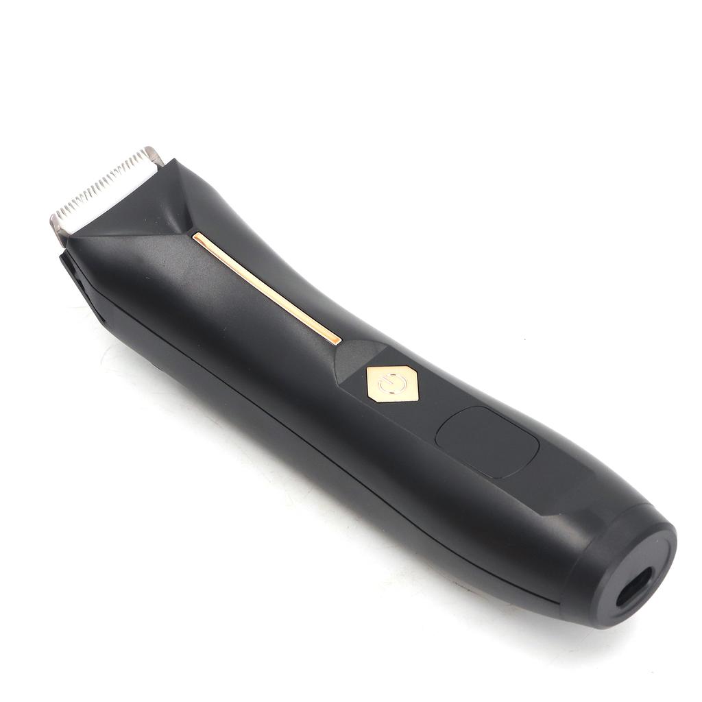 Body Trimmer for Men Re able Pubic   with Ceramic Blades LCD Display with IPX7 LED Light for Dry and Wet Use Full Body Grooming