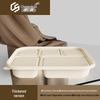 Chengshuo 5-Compartment Biodegradable Takeaway Box