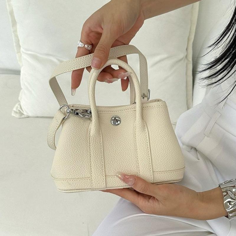 New garden bag first layer cowhide fashionable versatile handbag going out commuting shoulder bag