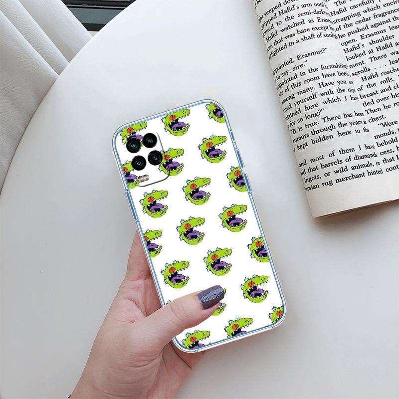 

RP60 R-Rugrats Transparent Phone Case for Motorola Moto G7 G8 G9 G84 G85 G73 G24 G15 Z2 Play Power Plus Motorola Moto G8 Power