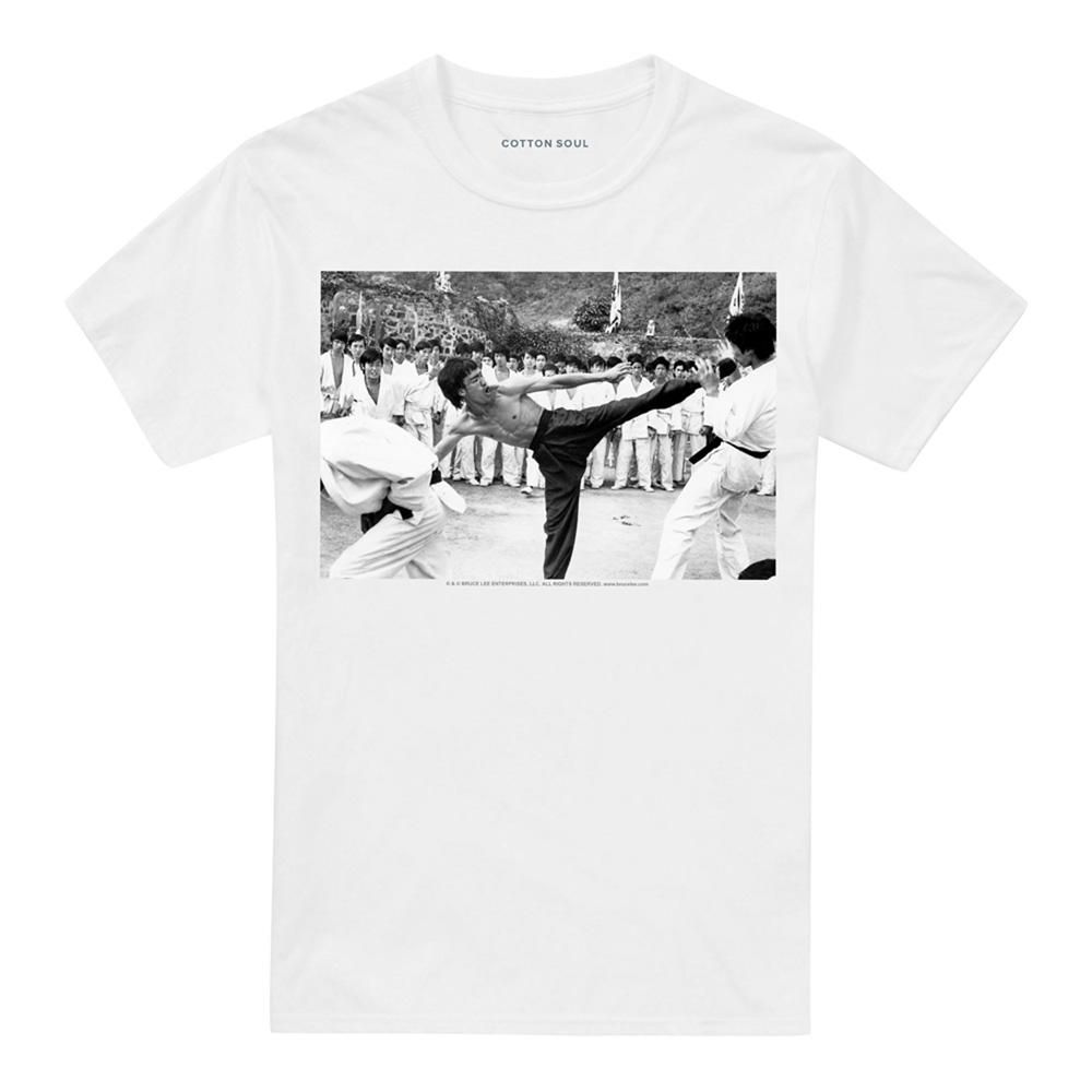 Bruce Lee Unisex Adult Kick To The Head T-Shirt