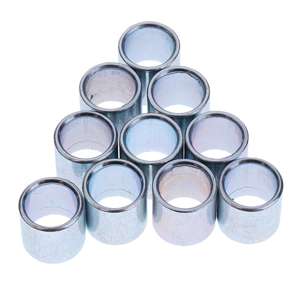 10 Pieces Skate Roller Skating Wheels Spacers Bearings