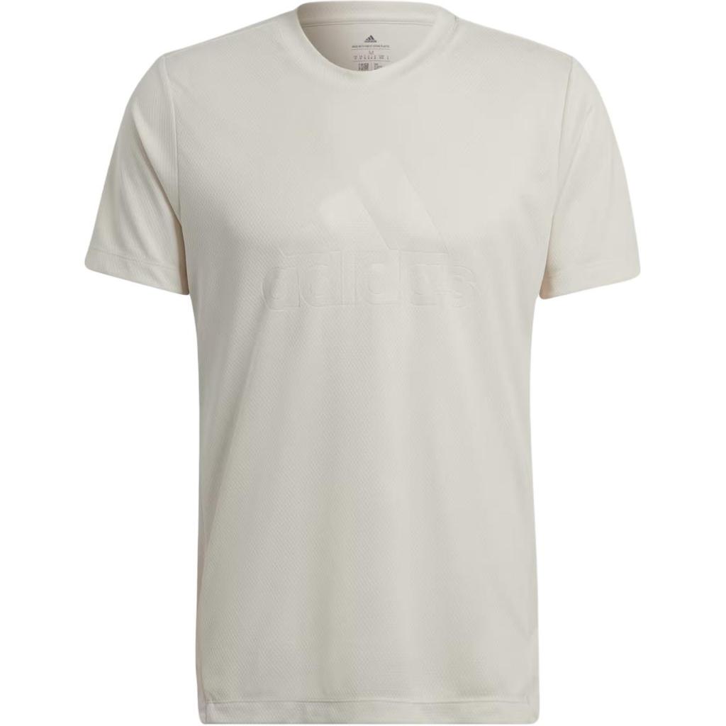 Adidas Made To Be Remade Round Neck Solid Color Short Sleeve Fitness Shirt Men tops White HD9469