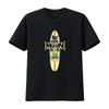 Kids Mooneyes Moon Go with Surfboard Beige Cotton T Shirt TMC427NT XS L Vintage Washed Streetwear Graphic Versatile