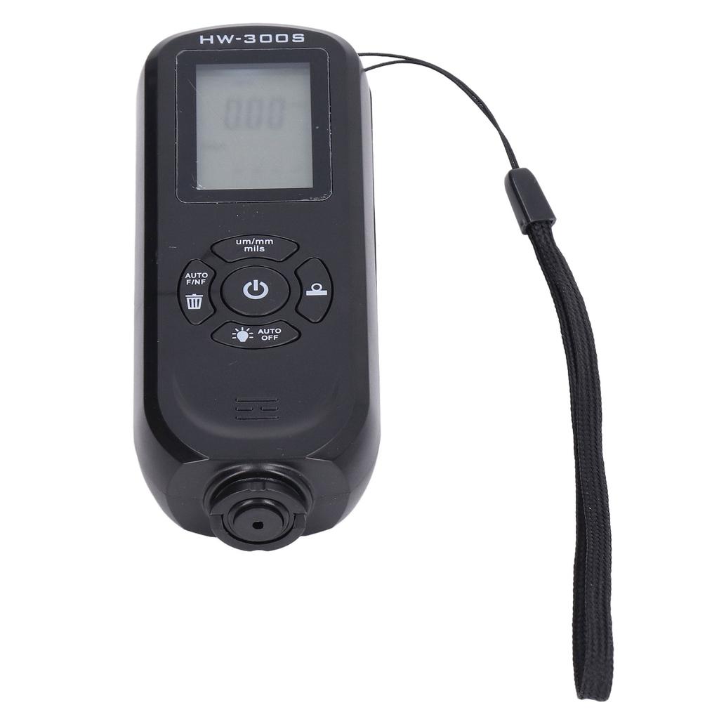 HW?300S Schichtdickenmessgerät Digitales LCD mit Hintergrundbeleuchtung Filmdickenmessgerät für Fertigung Metall
