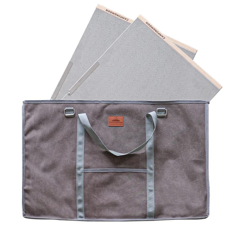 Camping Moon Bonfire Table Velká úložná taška na stůl Taška Taška vyrobená z plátna s polštářem T-380-B