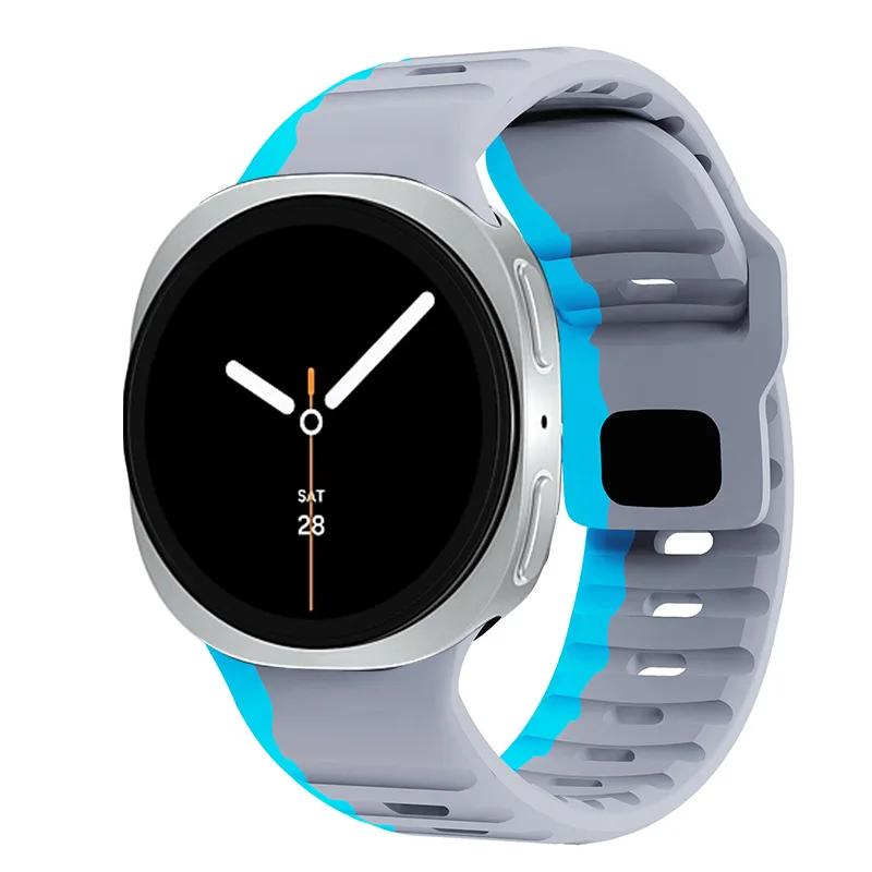 Silicone Straps for Samsung Galaxy Watch 8/8 Classic Strap 40mm 44mm 46mm Sport Bracelet Correa Galaxy Watch 8/7 Ultra Band 47mm