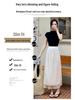 Polka Dot Satin A-line Midi Skirt - Spring/Summer 2026 Arrival