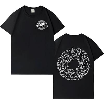 Singer HarryStyle 2026 New Album Letters Print Tshirts Cozy Hip Hop Oversized T Shirt Mens Women Loose Casual Crewneck T Shrits