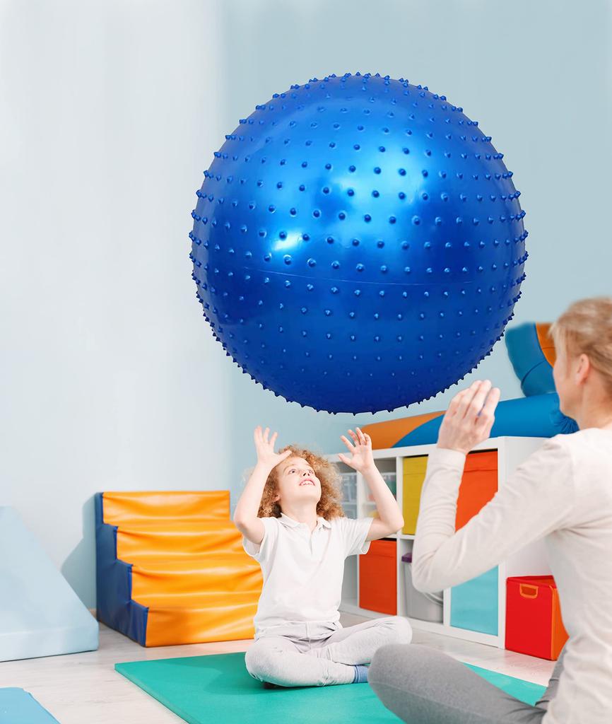 Large Tactile Ball for Kids, 85cm (2-Pack) - Large Sensory Integration Ball for Children, Balance Ball, Child Therapy, Tactile Massage, Developmental