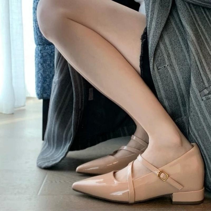 

Модные женские туфли-лодочки Весна Осень Модная качественная женская обувь Низкий каблук Квадратный носок Удобные сексуальные каблуки Женская обувь Zapatos De Mujer 35 телесный