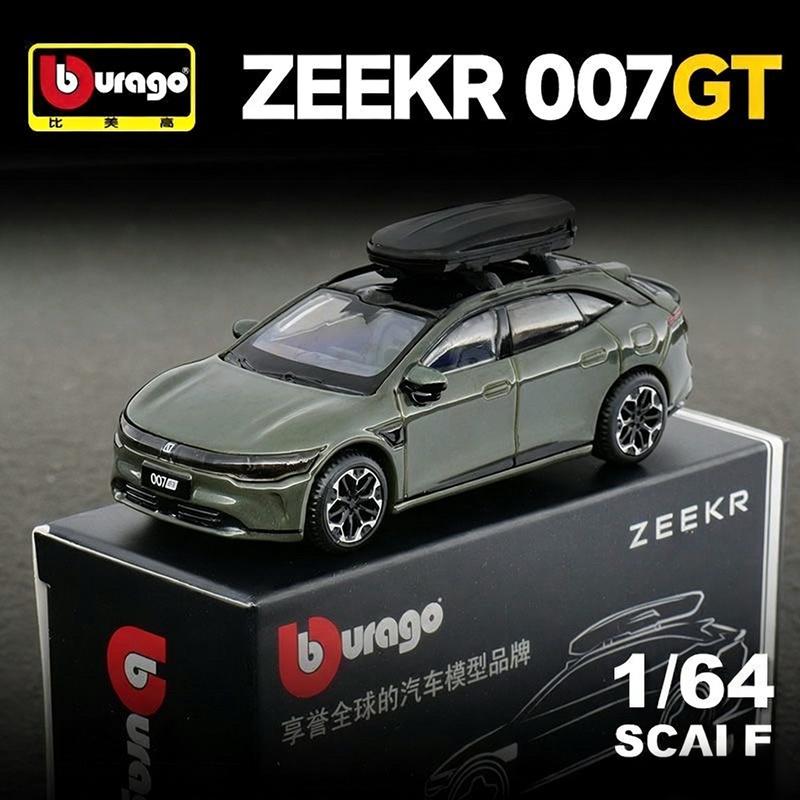 1:64 ZEEKR MIX MPV ZEEKR 007 7X SUV Alloy Car Model Diecast Metal Simulation New Energy Vehicles Car Model Collection Kids Gifts