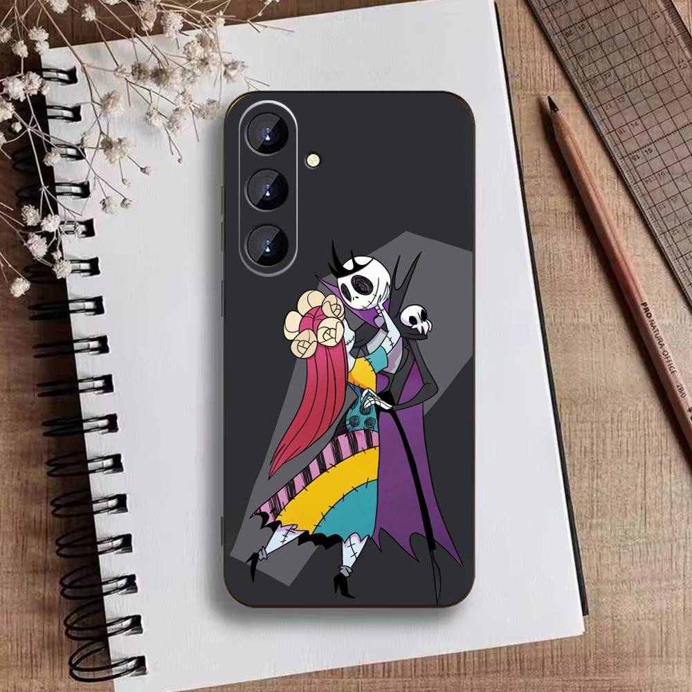 I-Nightmare Before Christmas Phone Case For Samsung Galaxy A73,A21s,A22,A31,A52,A53,A71,A41Soft Black Shell