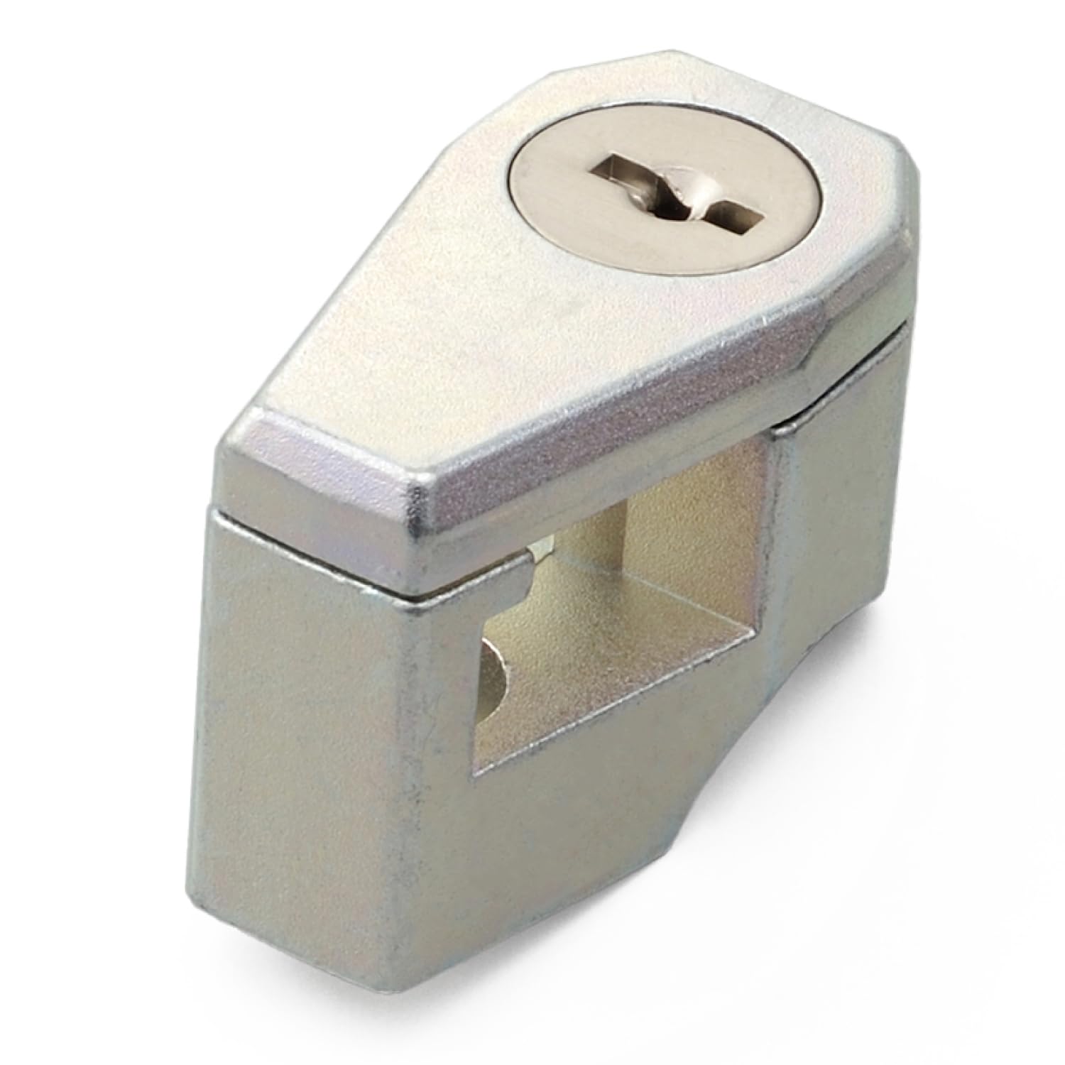 

Daytona Motorcycle Helmet Universal Key 75476 Lock, (for 22.2/25.4mm handlebars), Type, Silver,