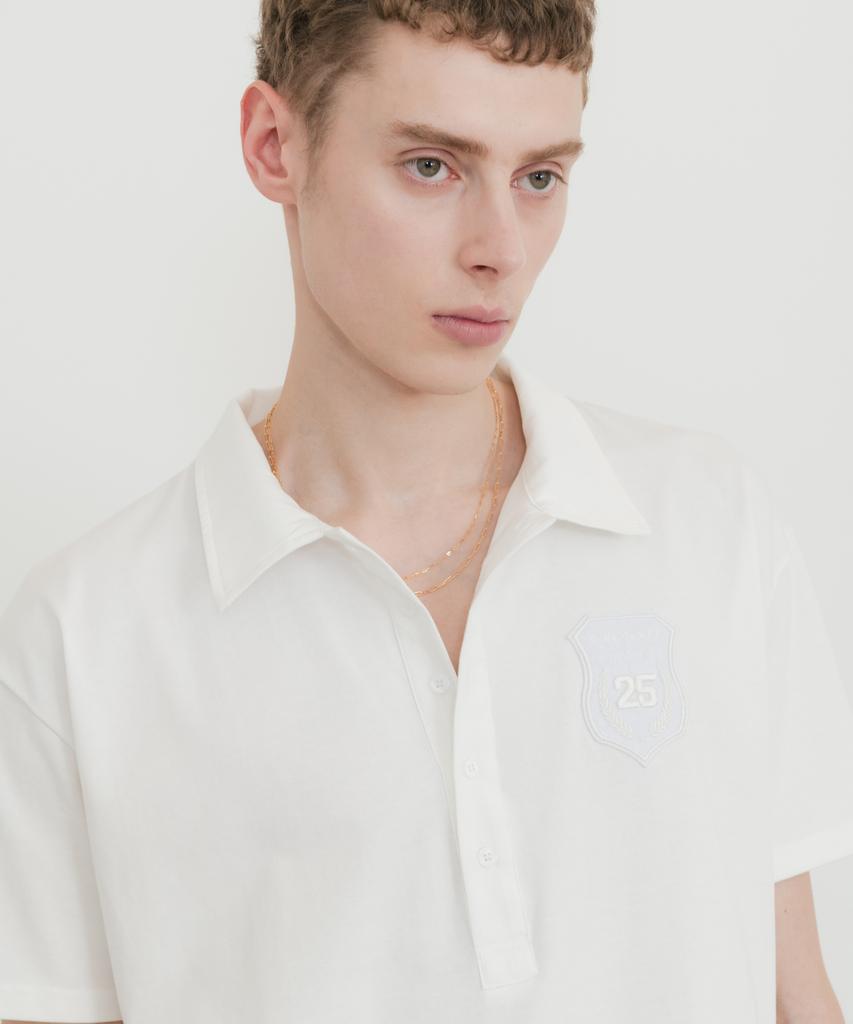 SSIN AND LEE 25 Root Polo Shirt White