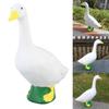 Goose Sculpture Impressive Texture Weather Resistant Goose Figurine Decoration Resin Exquisite Craft Versatile for Home