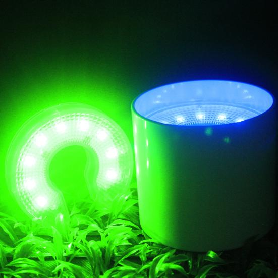 LED Golf Deliği Işığı Renkli U Şeklinde Golf Deliği Lambası Arka Bahçe Putting Green Parlayan Lamba Gece Golf Yeşili Eğitmen Aksesuarları Golf Partisi için