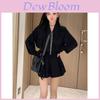 Casual Girl Dress Set With Sheep Wool Fabric For Summer Wear