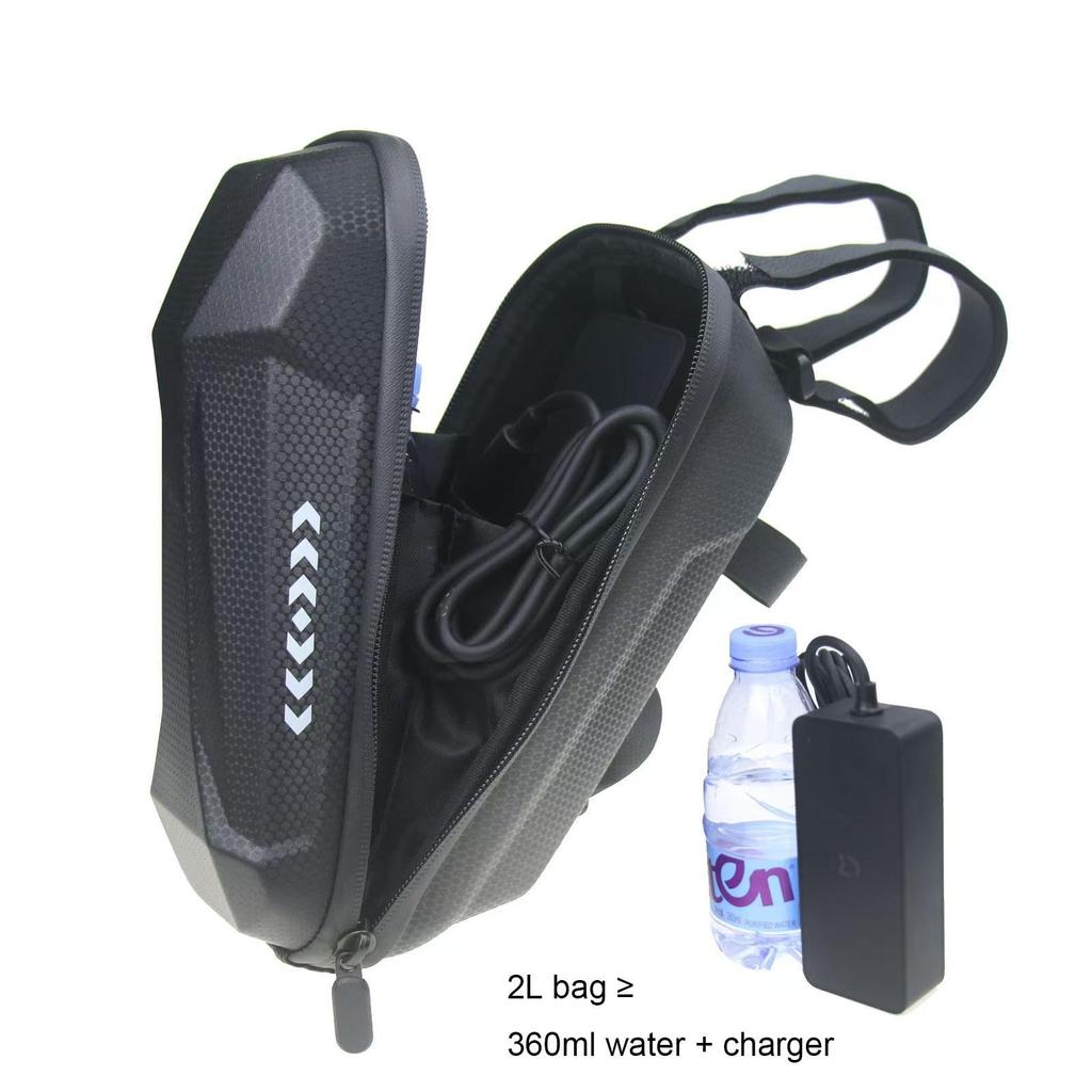 EVA Hartschalen Lenkertasche für Roller und Fahrräder - Schnellentriegelung Outdoor-Aufbewahrung